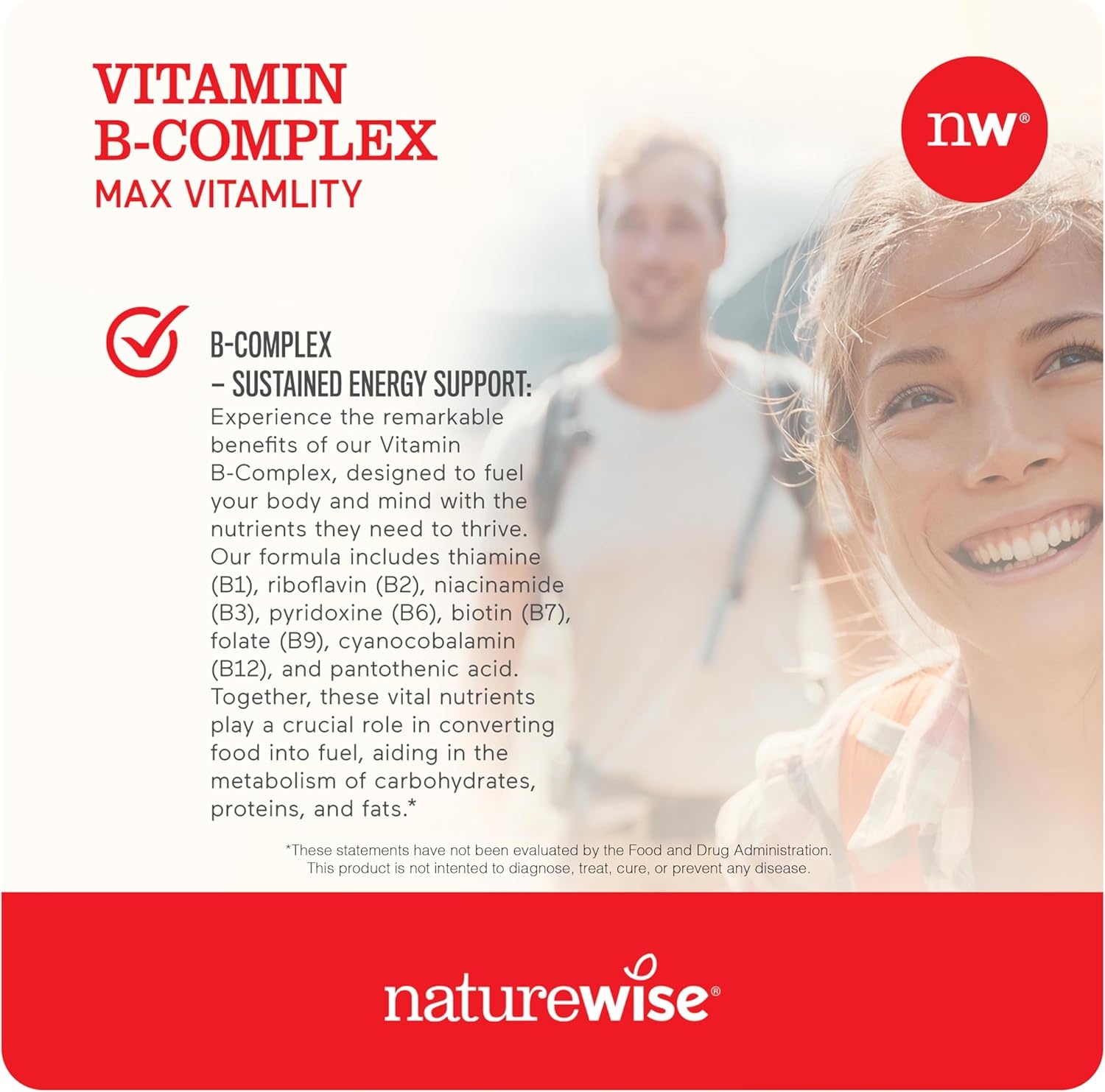 image:imageNatureWise 1000mg Omega 3 600mg EPA 400mg DHA with Vitamin E 180ct amp Vitamin B Complex for Women and Men 150 Softgels5Month Supply