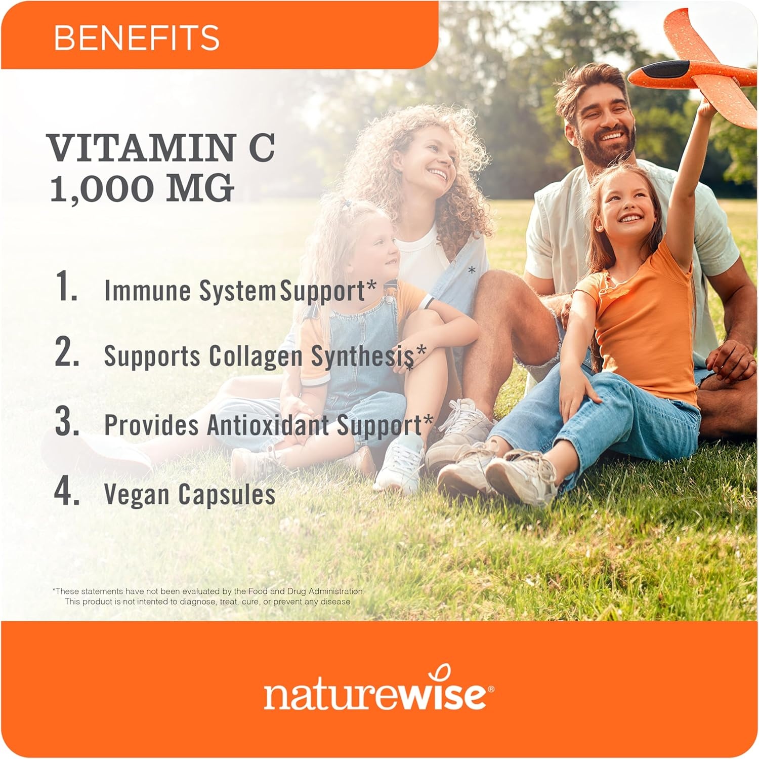 image:imageNatureWise B Complex Vitamins with Folic Acid 60 Count Extra Strength Vitamin C 1000mg Capsules 60 Count Bundle for Immune Energy Levels Heart Health Support Soy Dairy Gluten Free NonGMO