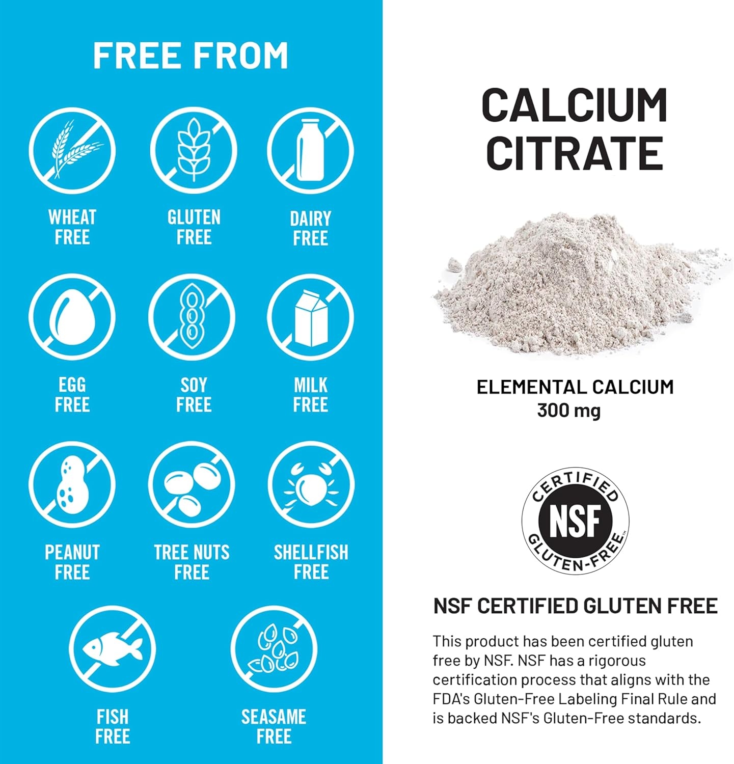image:imageNatureWise Calcium Citrate 300mg Capsules Supplement for Bone Health Easy to Digest amp WellAbsorb Vegan NonGMO GlutenFree 60 Capsules30Day SupplyUnflavored