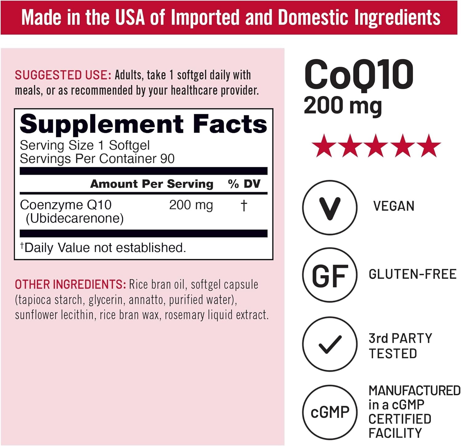 image:imageNatureWise CoQ10 100mg Black Pepper Softgels High Absorption Coenzyme Q10 Black Pepper Antioxidant for Heart Health Cellular Energy Vegan NonGMO GlutenFree 30 Count30Day Supply90 Count Pack of 1