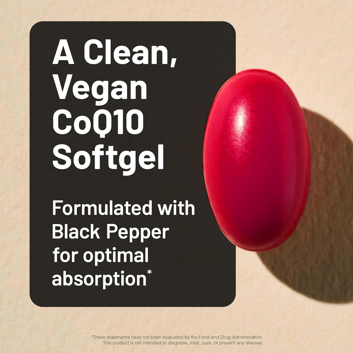 image:imageNatureWise CoQ10 100mg Black Pepper Softgels High Absorption Coenzyme Q10 Black Pepper Antioxidant for Heart Health Cellular Energy Vegan NonGMO GlutenFree 30 Count30Day Supply30 Count Pack of 1