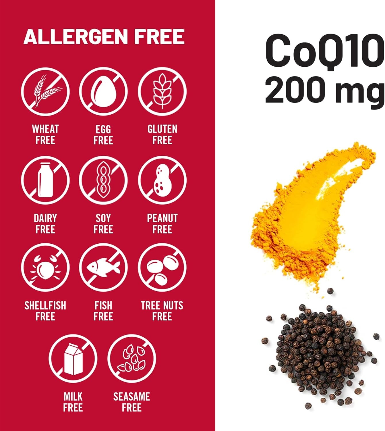 image:imageNatureWise CoQ10 100mg Black Pepper Softgels High Absorption Coenzyme Q10 Black Pepper Antioxidant for Heart Health Cellular Energy Vegan NonGMO GlutenFree 30 Count30Day Supply90 Count Pack of 1