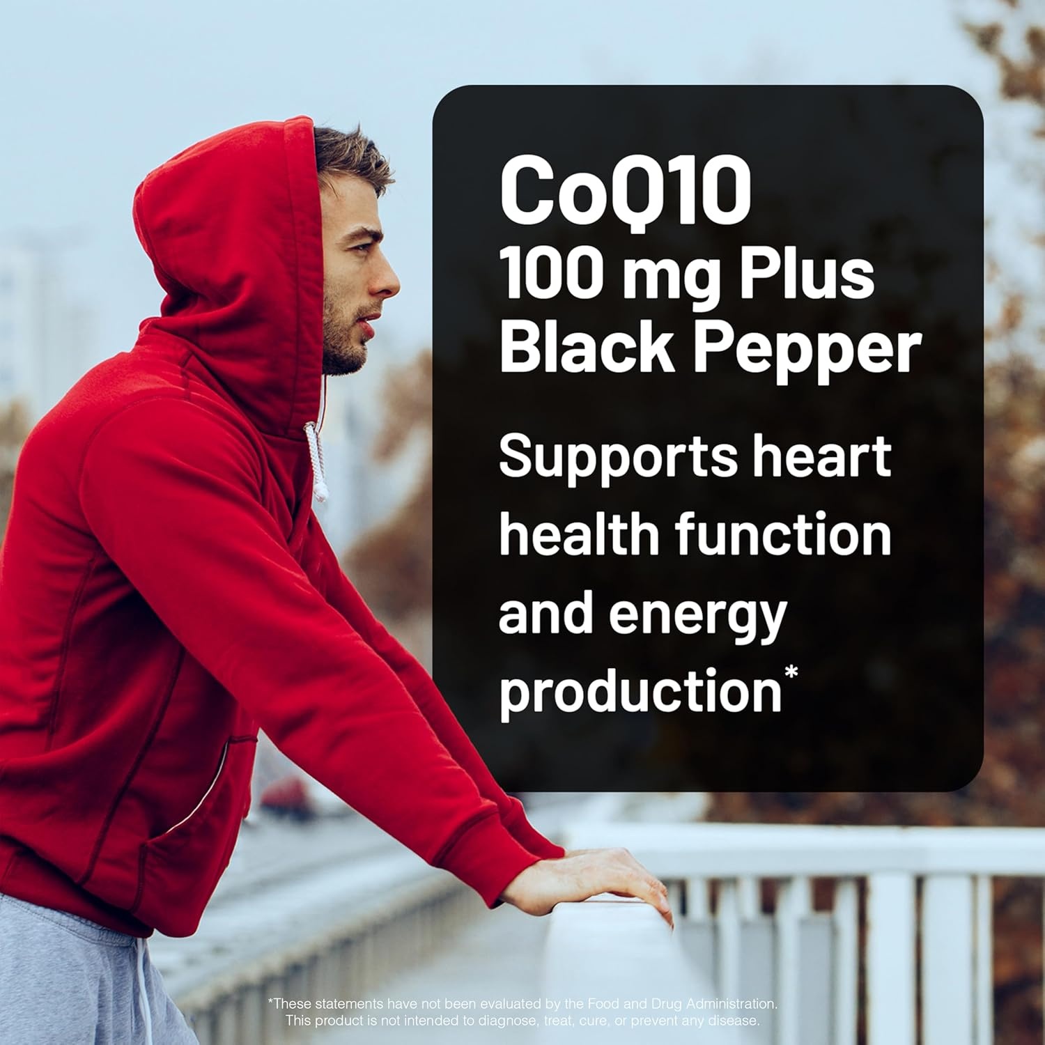 image:imageNatureWise CoQ10 100mg Black Pepper Softgels High Absorption Coenzyme Q10 Black Pepper Antioxidant for Heart Health Cellular Energy Vegan NonGMO GlutenFree 30 Count30Day Supply90 Count Pack of 1