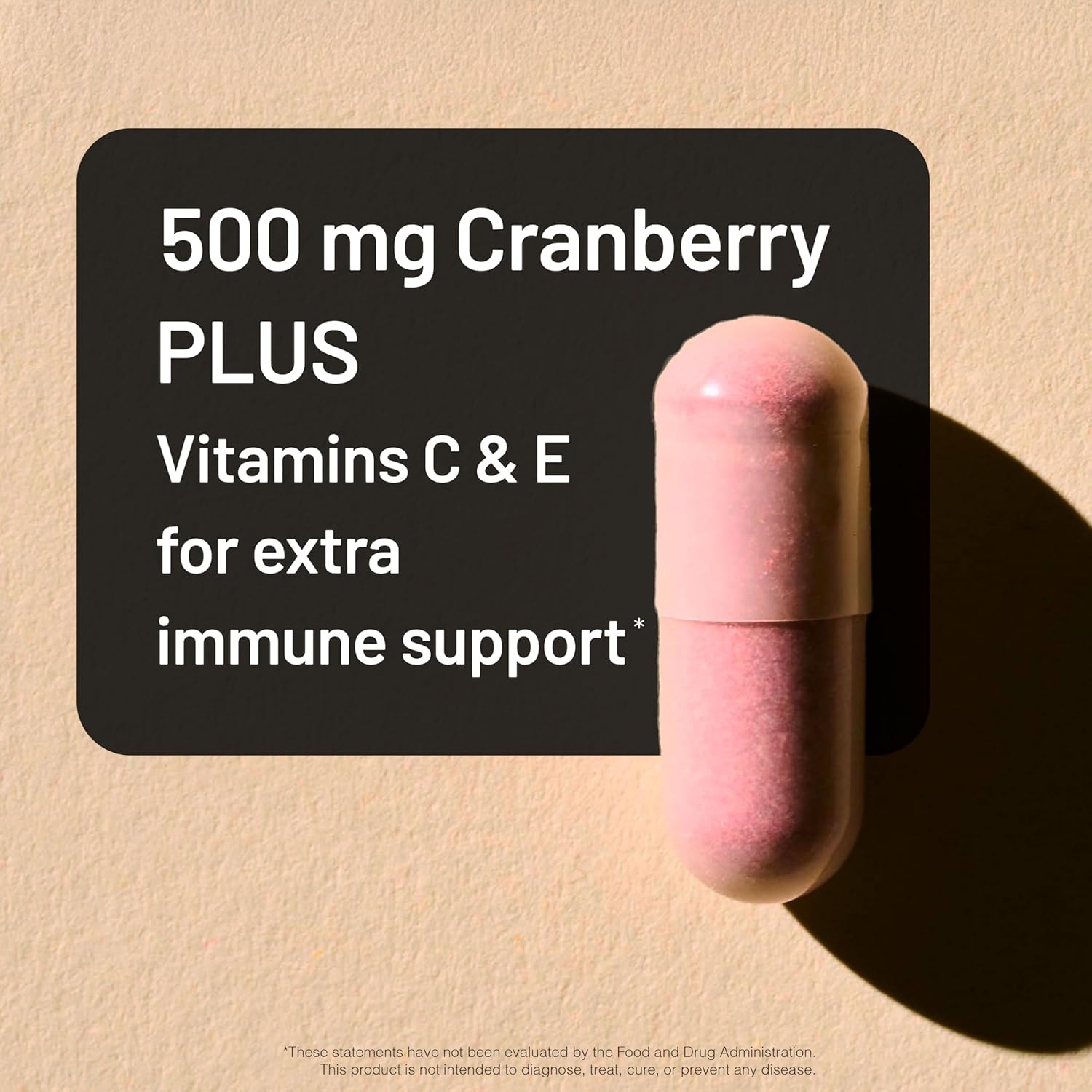 image:imageNatureWise Cranberry Pills for Women 500mg Cranberry Extract 251 Vitamin C amp E Cleansing Urinary Tract amp Bladder Vegan NonGMO SugarFree 60 Capsules1Month Supply60 Count Pack of 1