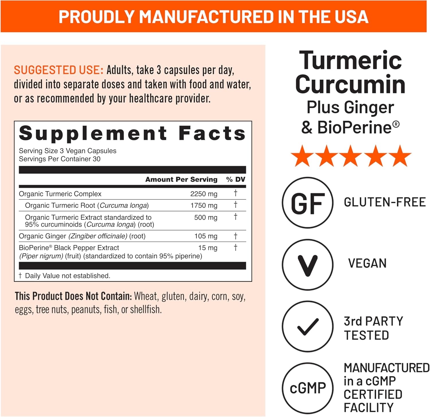 image:imageNatureWise Curcumin Turmeric 2250mg Advanced Absorption from 95 Curcuminoids amp BioPerine Black Pepper Extract Daily Joint and Immune Health Support Vegan 90 Count30Day Supply90 Count Pack of 1