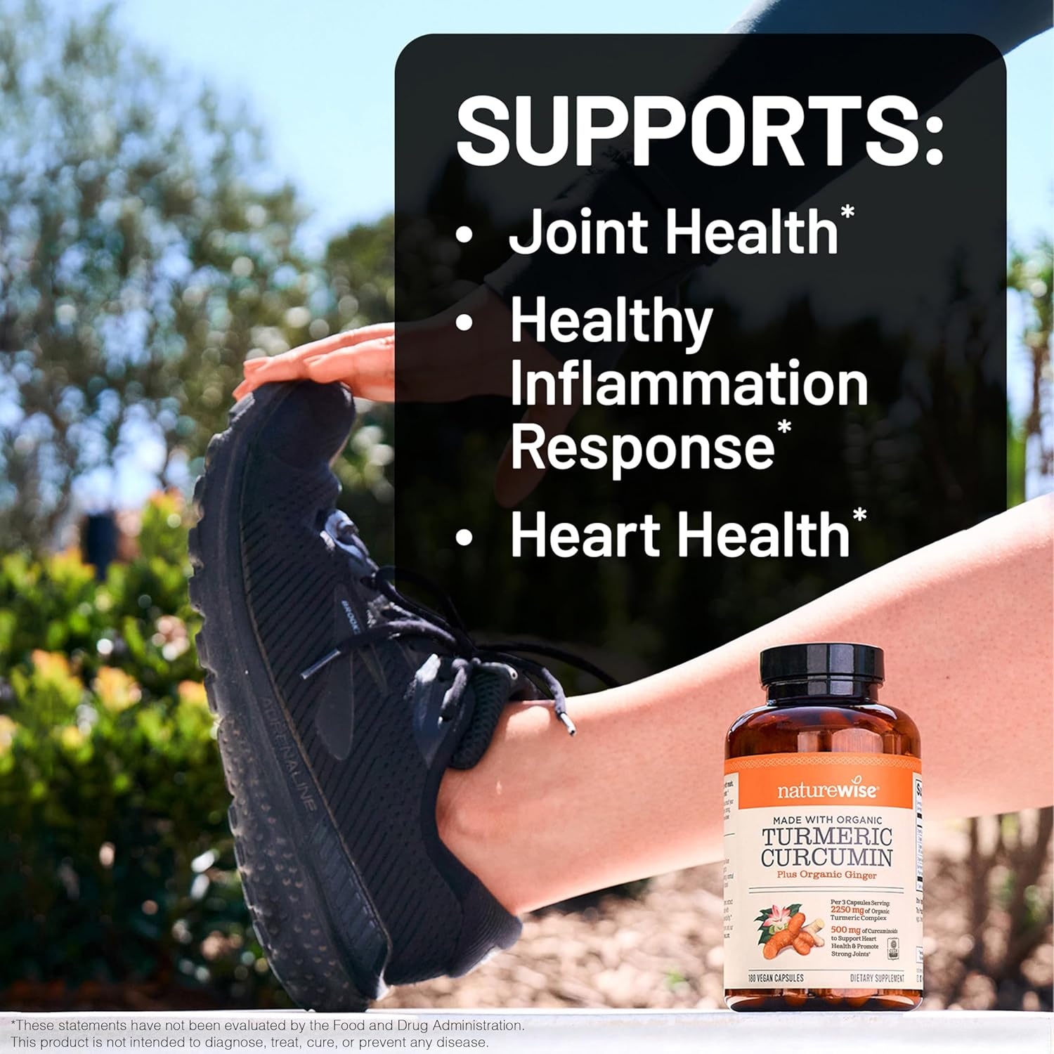 image:imageNatureWise Curcumin Turmeric 2250mg Advanced Absorption from 95 Curcuminoids amp BioPerine Black Pepper Extract Daily Joint and Immune Health Support Vegan 90 Count30Day Supply90 Count Pack of 1