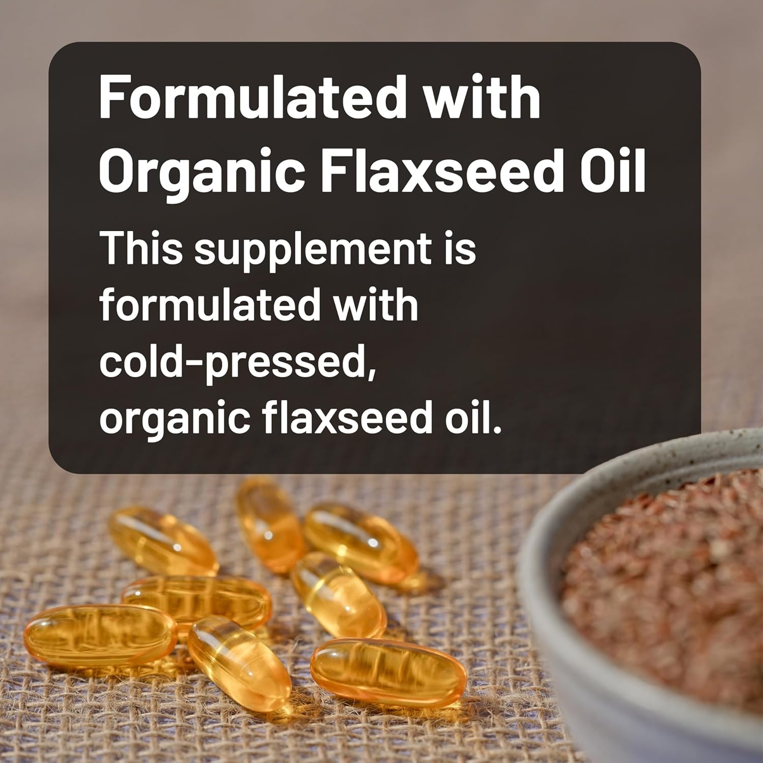 image:imageNatureWise Flaxseed Oil 3000 mg Fish Free Omega 3 with 1500 mg ALA Plant Based Omega 3 6 9 Supplement Organic Cold Pressed NonGMO 90 Softgels30Day Supply120 Count Pack of 1