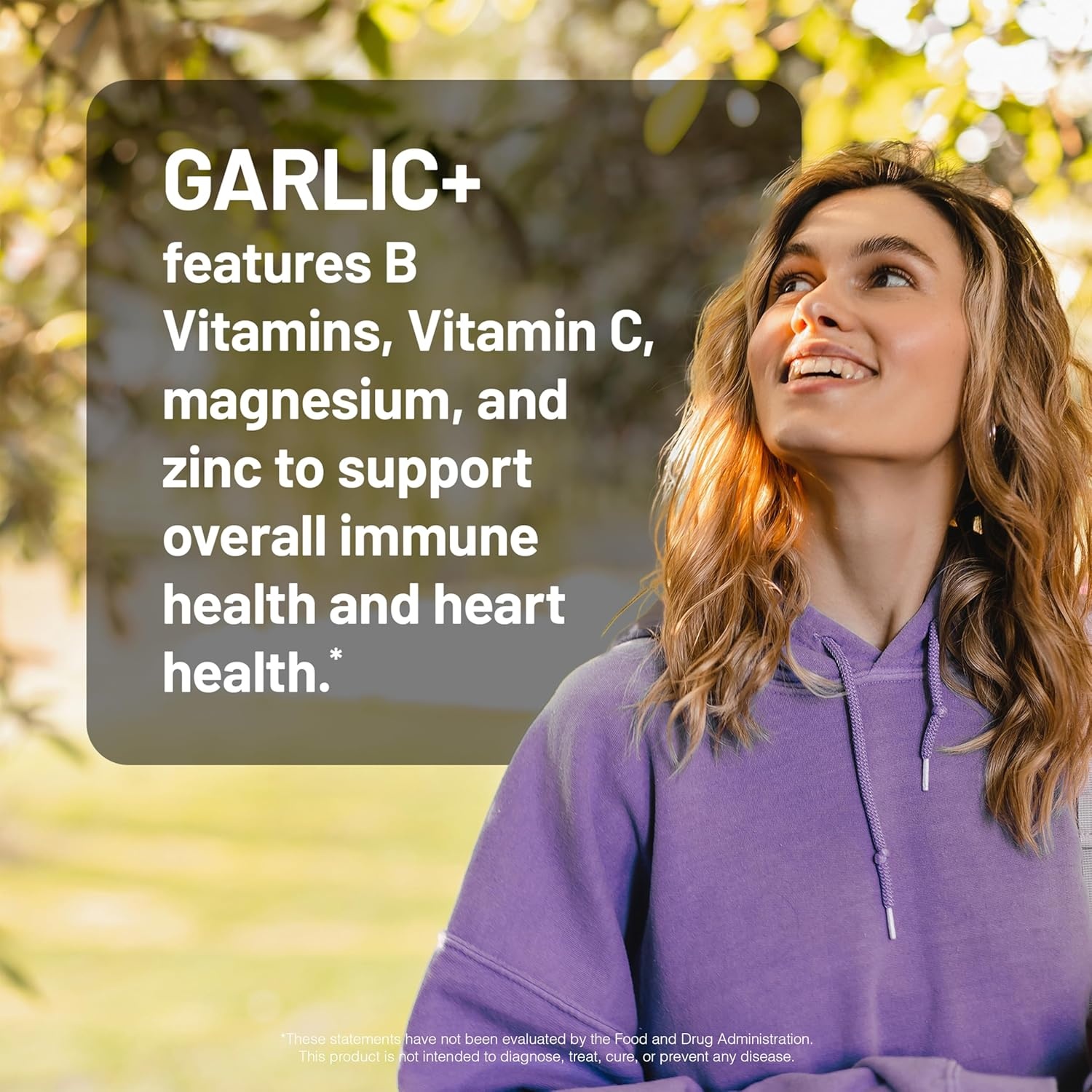 image:imageNatureWise Garlic Extract 5500 mcg Allicin Supplement Healthy Cholesterol amp Blood Pressure Formula Vitamins B amp C Vegan Tablets wEnteric Coating NonGMO GlutenFree 60 Count 30Day Supply