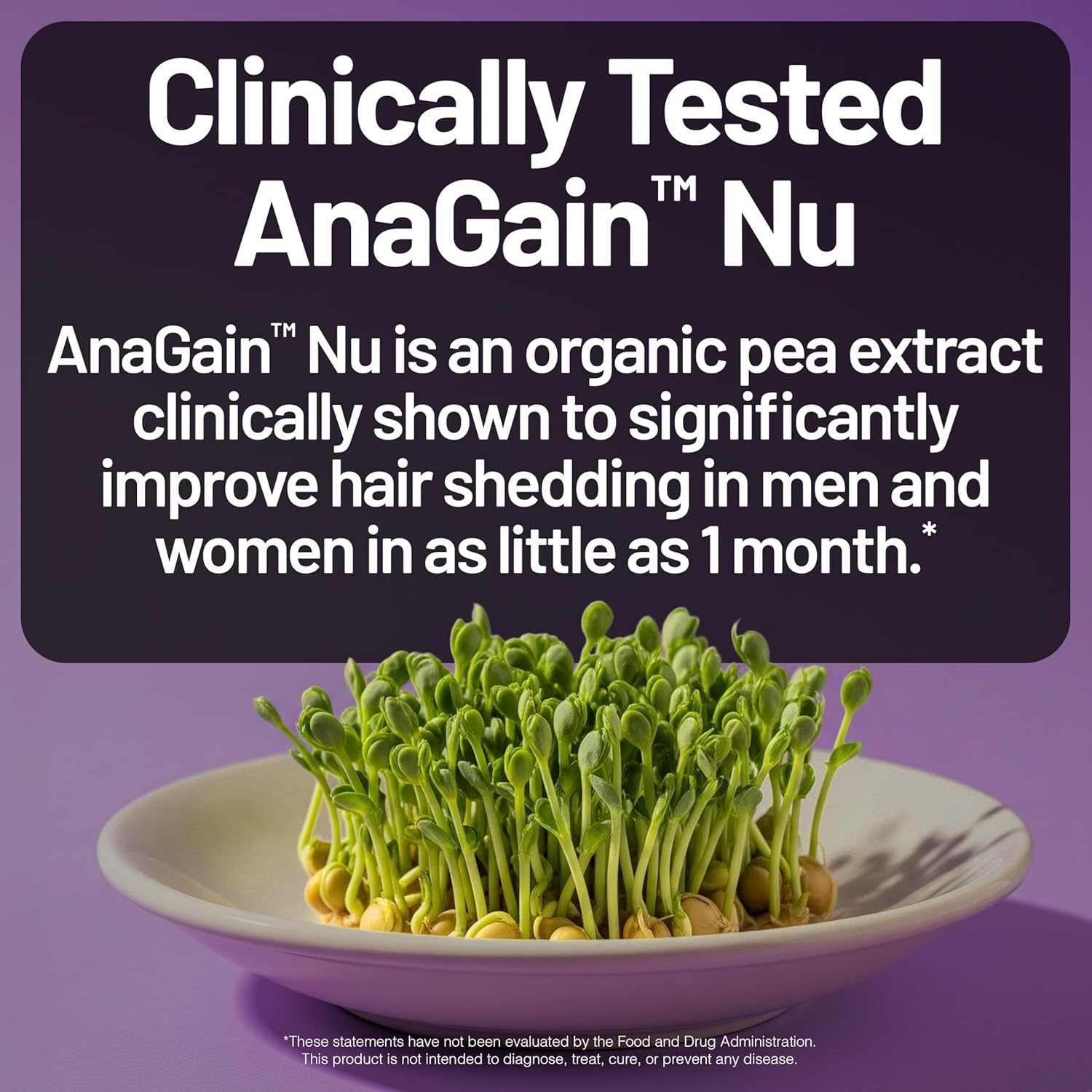 image:imageNatureWise Hair Growth Plus Hair Growth Supplements Women amp Men With Clinically Tested AnaGain Nu No Biotin Sugar Free amp Vegan Pistachio Caramel Flavor 15 Fl Oz 30 Day Supply
