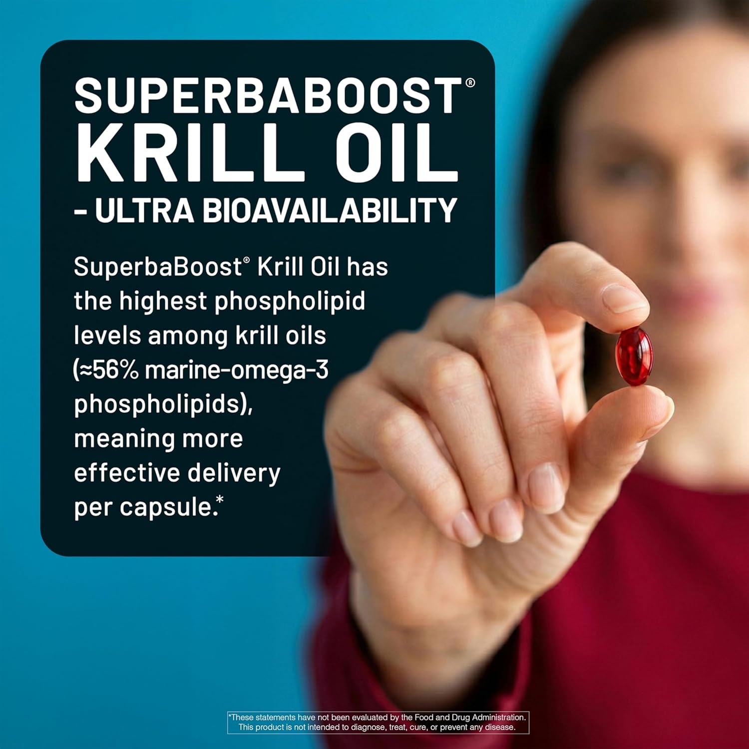 image:imageNatureWise Krill Oil 1000 mg Vitamin D3 6000 IU SUPERBAboost Concentrated Antarctic Krill Oil Omega3 EPA amp DHA Phospholipids amp Astaxanthin NonGMO 60 Softgels30 Day Supply