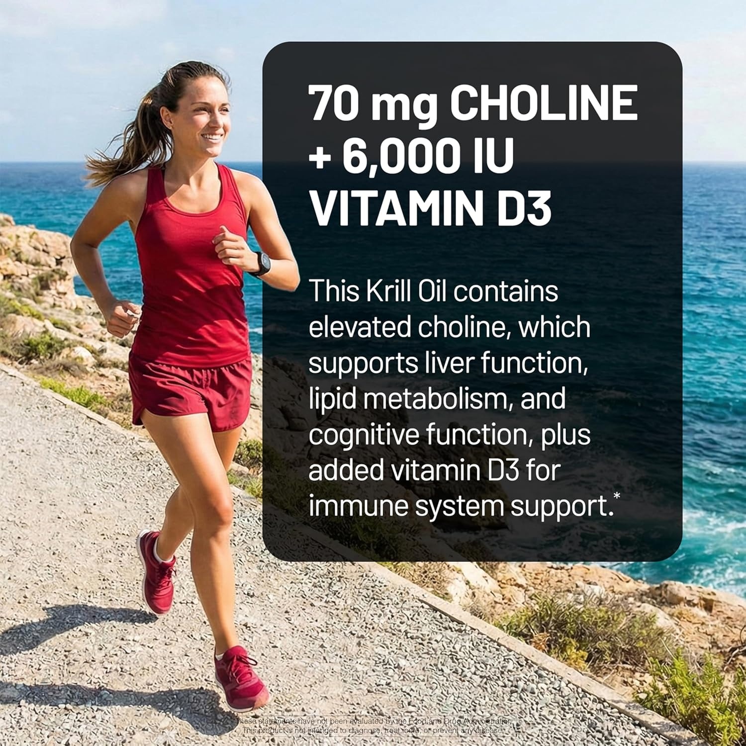 image:imageNatureWise Krill Oil 1000 mg Vitamin D3 6000 IU SUPERBAboost Concentrated Antarctic Krill Oil Omega3 EPA amp DHA Phospholipids amp Astaxanthin NonGMO 60 Softgels30 Day Supply