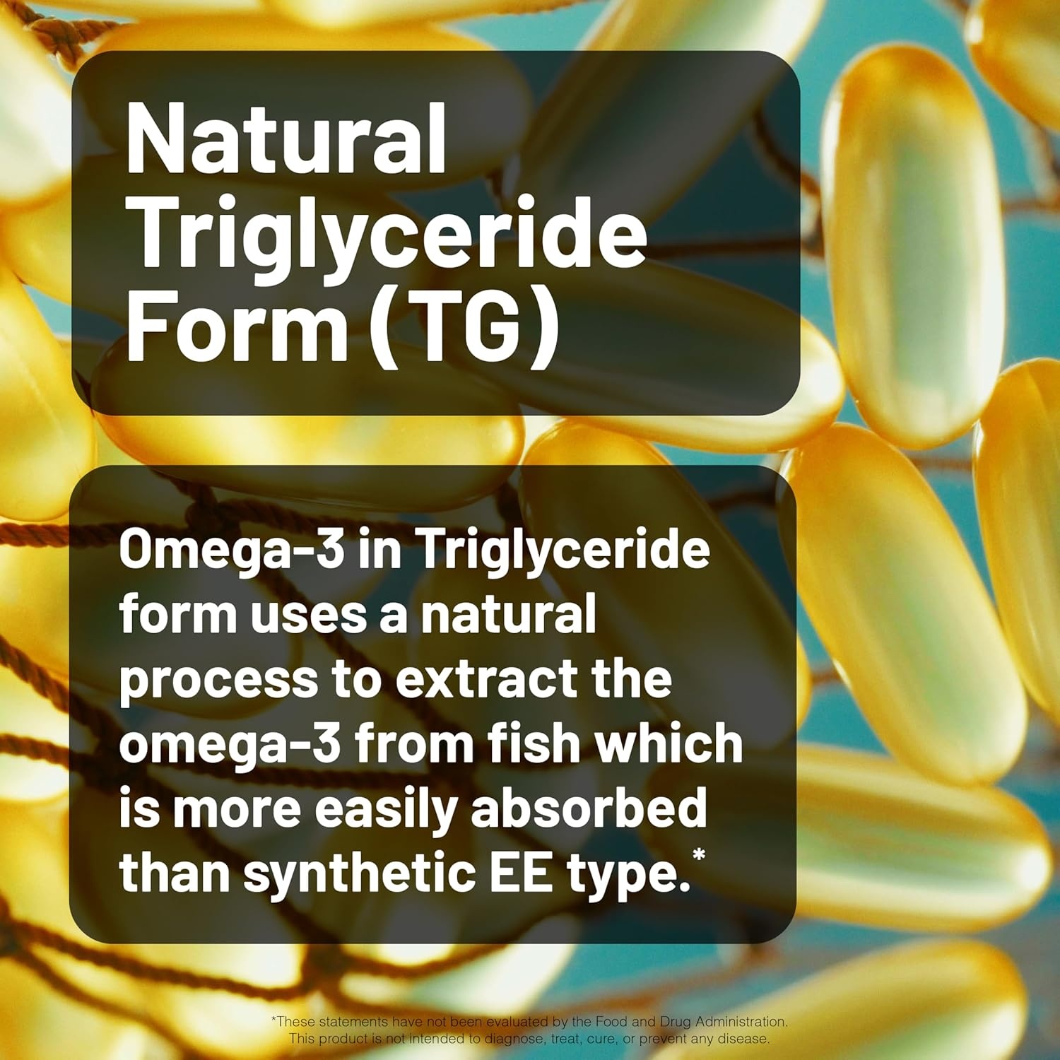 image:imageNatureWise Quadruple Strength Omega 3 Fish Oil 4080mg Natural TG Form Wild Caught 2450mg Omega 3 1350mg EPA 900mg DHA Burpless NonGMO amp USA Manufactured 120 Softgels40 Day Supply