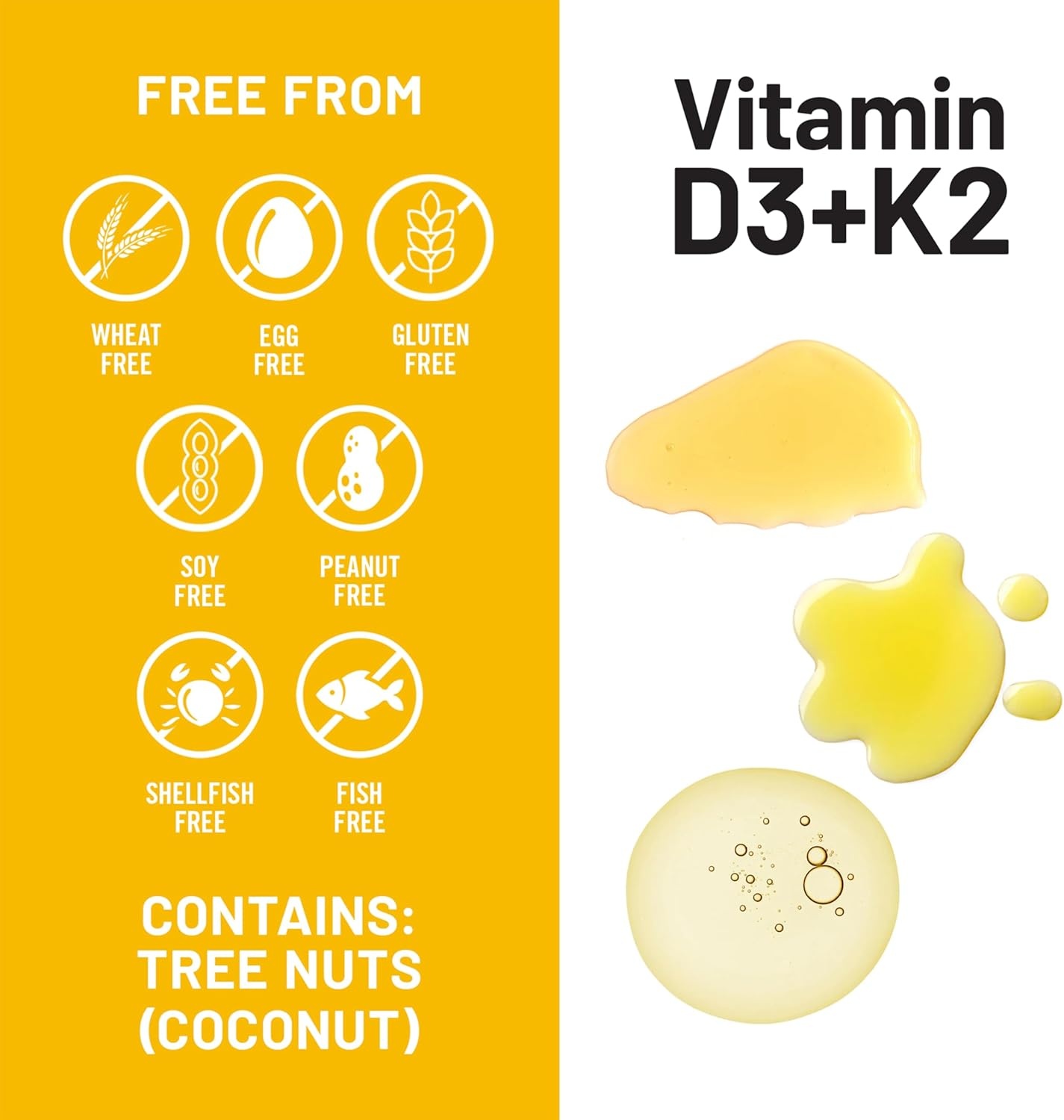 image:imageNatureWise Vegan Vitamin D3 K2 in Organic Coconut MCT Oil Natural D3 10000IU Natural K2 200mcg High Absorption Bone Support NonGMO USA Manufactured 30 Softgels30Day Supply5000IU