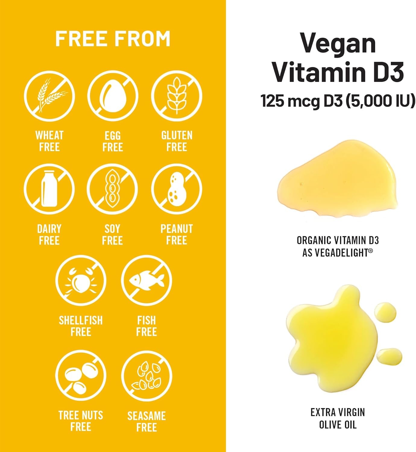 image:imageNatureWise Vegan Vitamin D3 5000iu 125 mcg D3 from Lichen Supports Immune Muscle Bone Health High Absorption with Organic ColdPressed Olive Oil NonGMO 60 Softgels2Month SupplyUnflavored