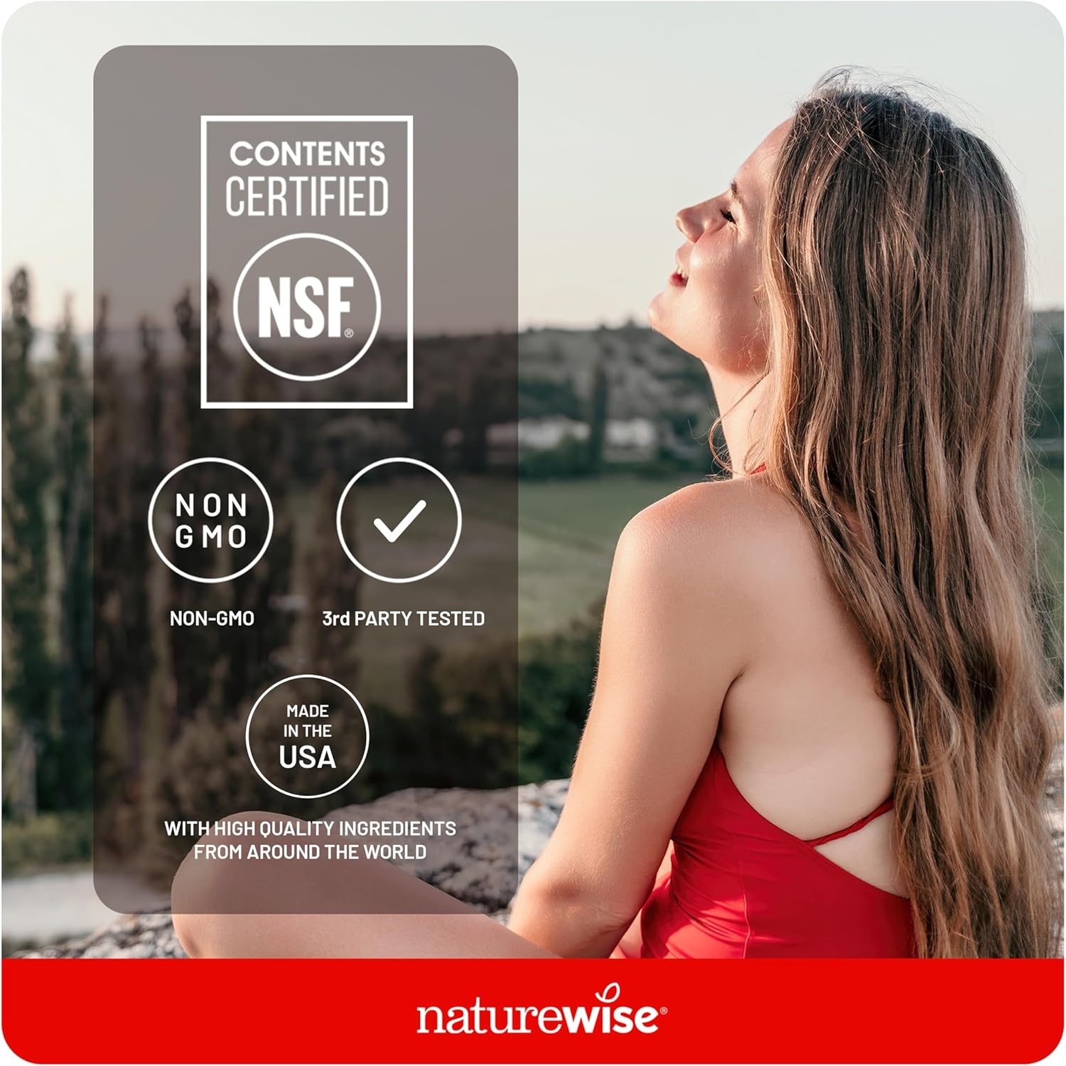 image:imageNatureWise Vitamin B Complex for Women and Men with Folic Acid Biotin B1 B2 B3 B6 B12 Support Cellular Energy amp Mental Clarity Gluten amp Dairy Free 60 Softgels2Month Supply360 Count Pack of 2