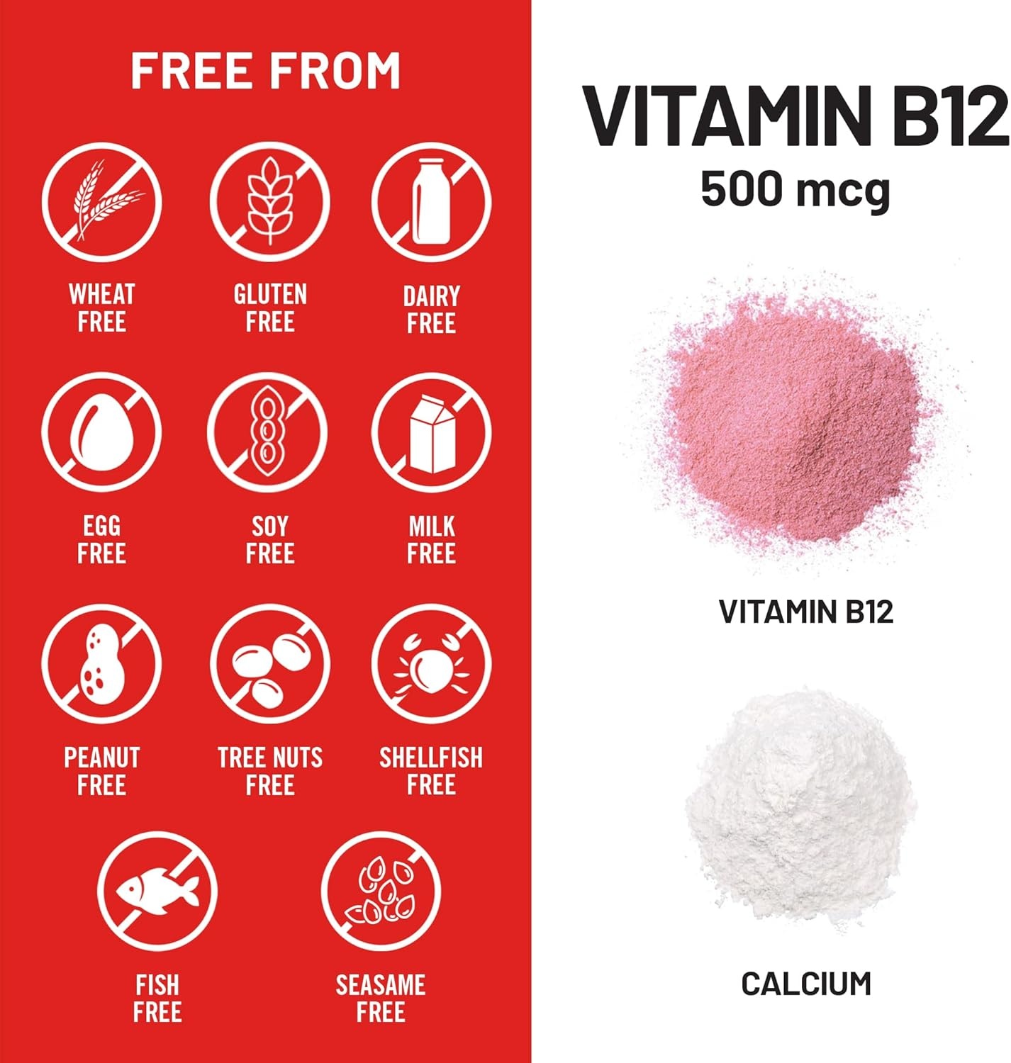 image:imageNatureWise Vitamin B12 500 mcg B12 Supplement for Energy Mental Clarity amp Nervous System Support EasytoSwallow Vegan amp NonGMO USA Manufactured 100 Tablets100Day Supply