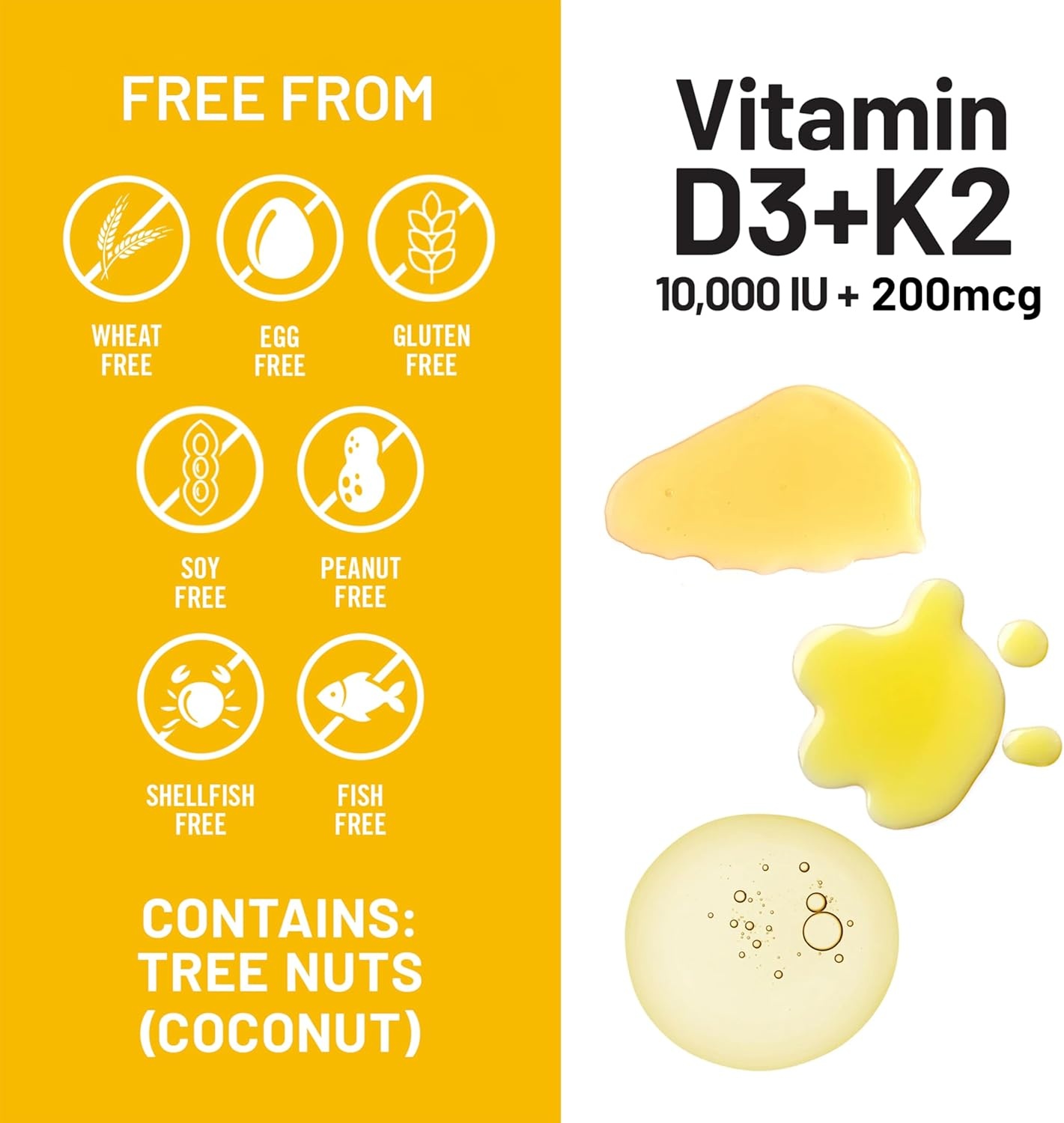 image:imageNatureWise Vitamin D3 1000IU K2 MK7 100mcg with Organic Extra Virgin Coconut Oil Supports Calcium Absorption Bone amp Immune Health NonGMO Soy amp GlutenFree 90 Softgels3Month Supply10000IU