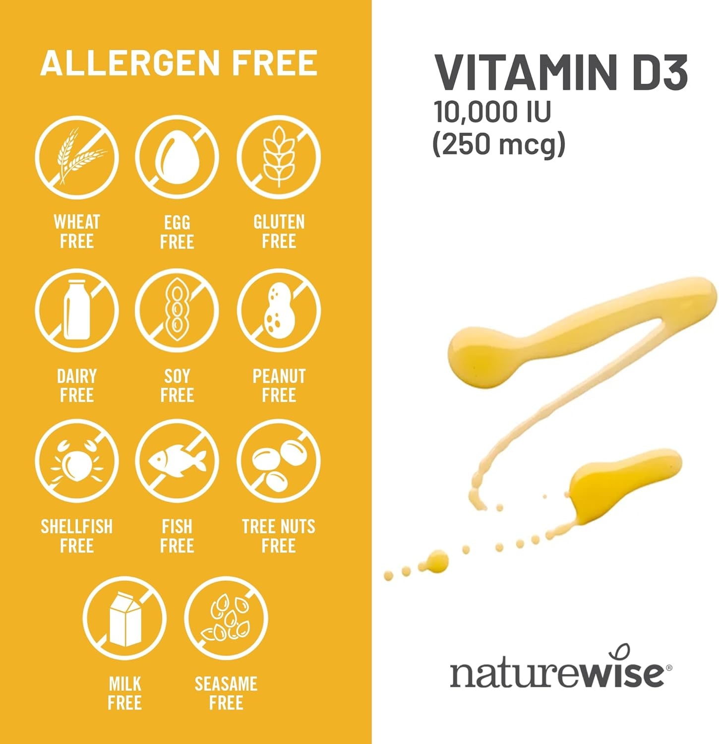 image:imageNatureWise Vitamin D3 5000iu 125 mcg 1 Year Supply for Immune Support Healthy Muscle Function and Bone Health Gluten Free in Organic Extra Virgin Olive Oil Mini Softgel 360 Count10 000iu