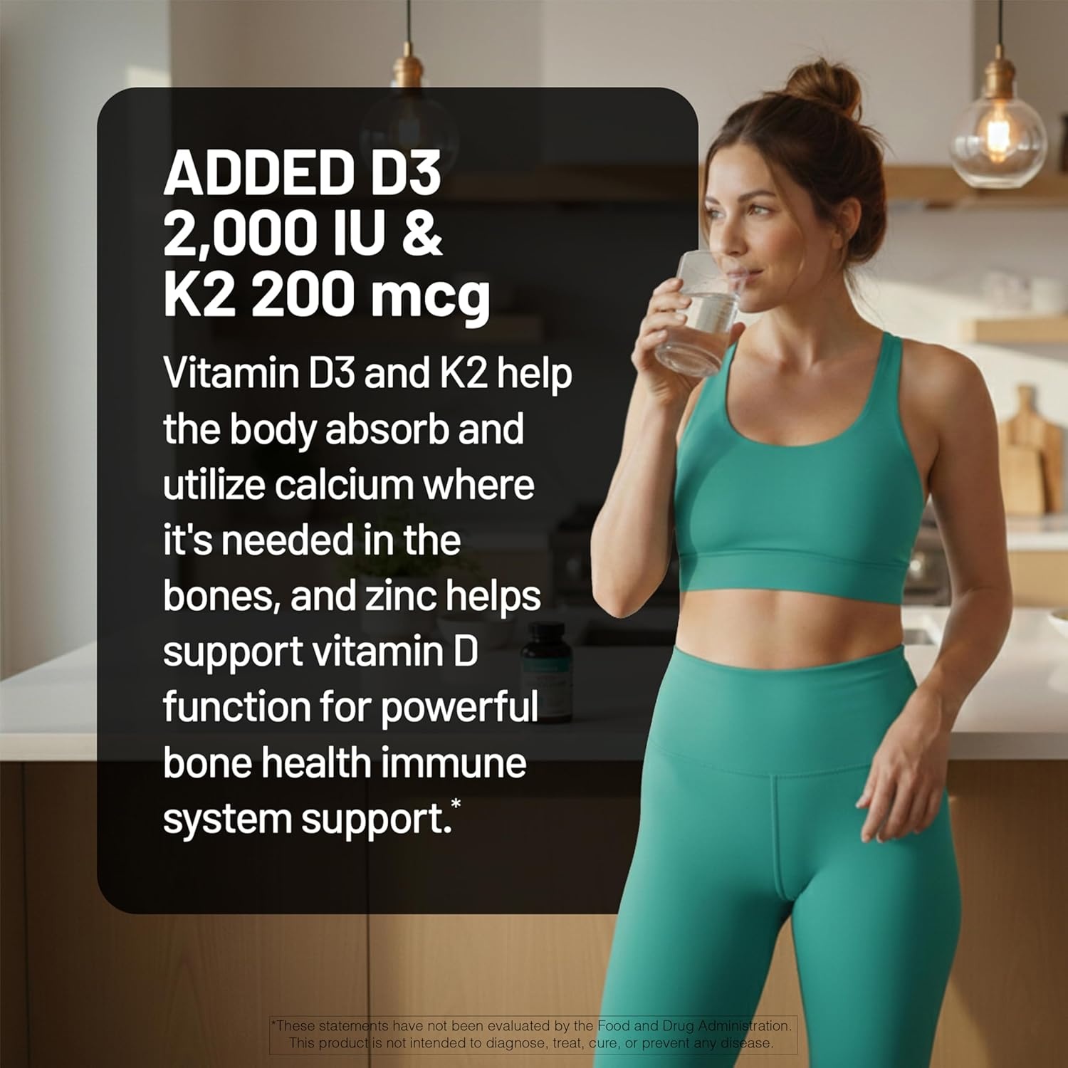 image:imageNatureWise Zinc Picolinate with D3 K2 Zinc Supplements for Men amp Women Vitamin D3 K2 Supports Immune amp Bone Health NonGMO Gluten Free USA Manufactured 30 Capsules30 Day SupplyUnflavored