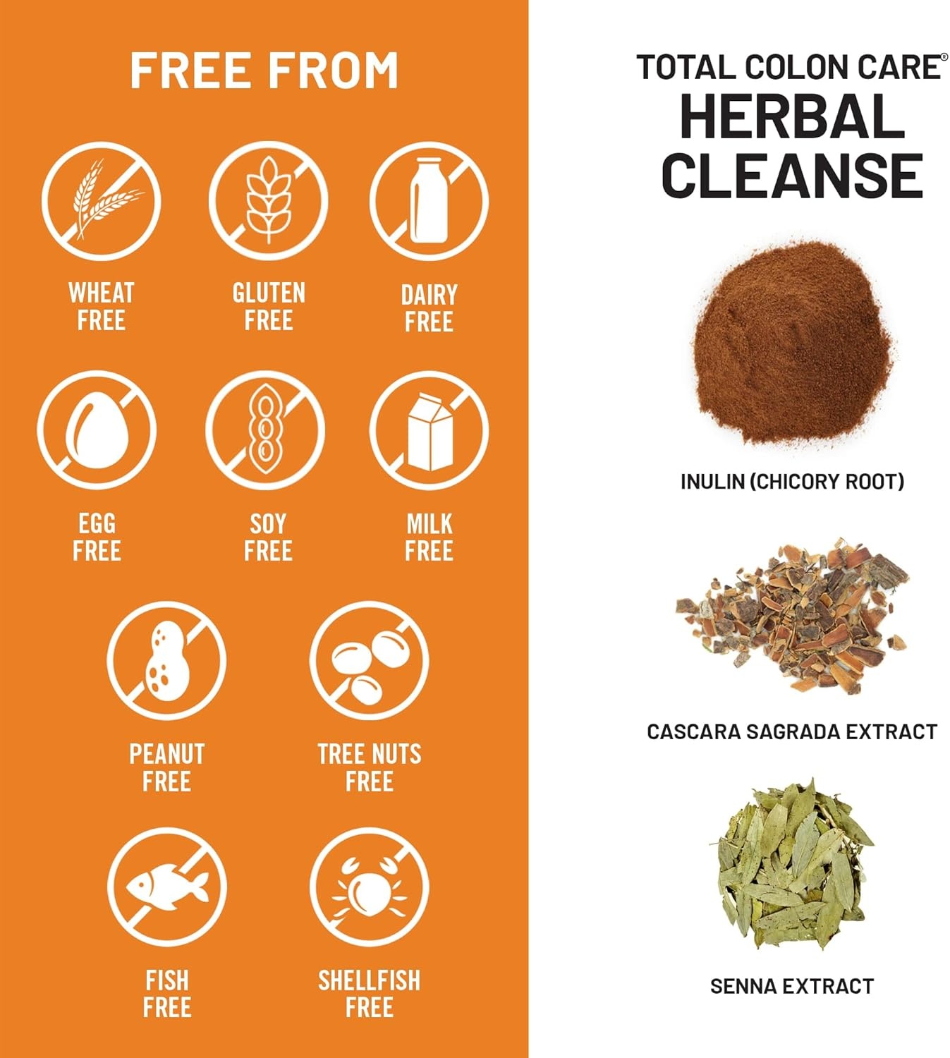image:imageNaturewise Total Colon Care Herbal Cleanse With Prebiotics Botanicals amp Antioxidants for Regular Bowel Movement Digestion Gut Health Vegan GlutenFree NonGMO 60 Capsules2Month Supply