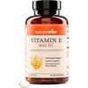 image:imageNatureWise Vitamin E 400 IU Softgels 180mg DLAlpha  Dairy Gluten and Soy Free Antioxidant Dietary Supplement for Skin Heart Eye and Immune Health Support  2Month Supply 60 Count120 Count Pack of 1